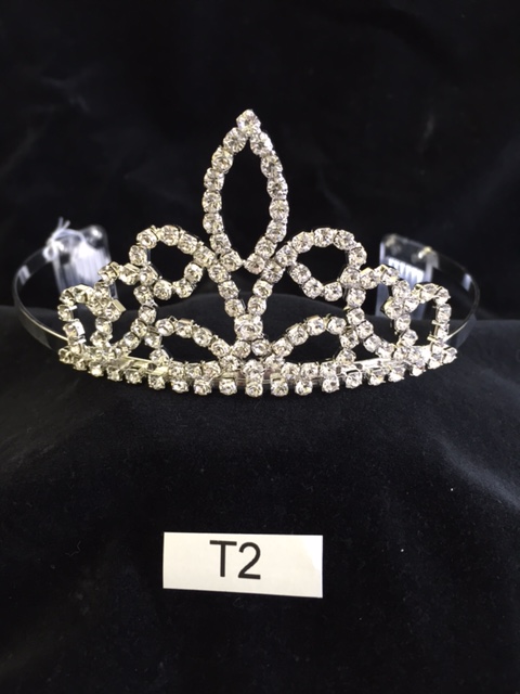 #1713 - Tiara 2"h x 5-1/2"