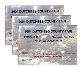 #268 - Digital Four Color Process Tickets